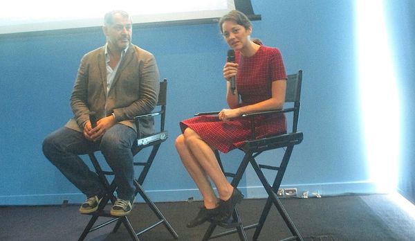 Marion Cotillard on how she met Luc Jacquet: "I wanted to make a movie on the forest. Luc heard about it. It's called Il Était Une Forêt, Once Upon A Forest…"